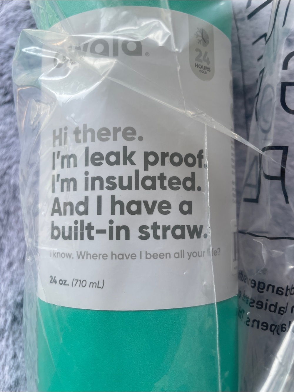 •OWALA• FreeSip Stainless Steel Water Bottle 24oz - Summer Soirée NWT NIP - Picture 7 of 11